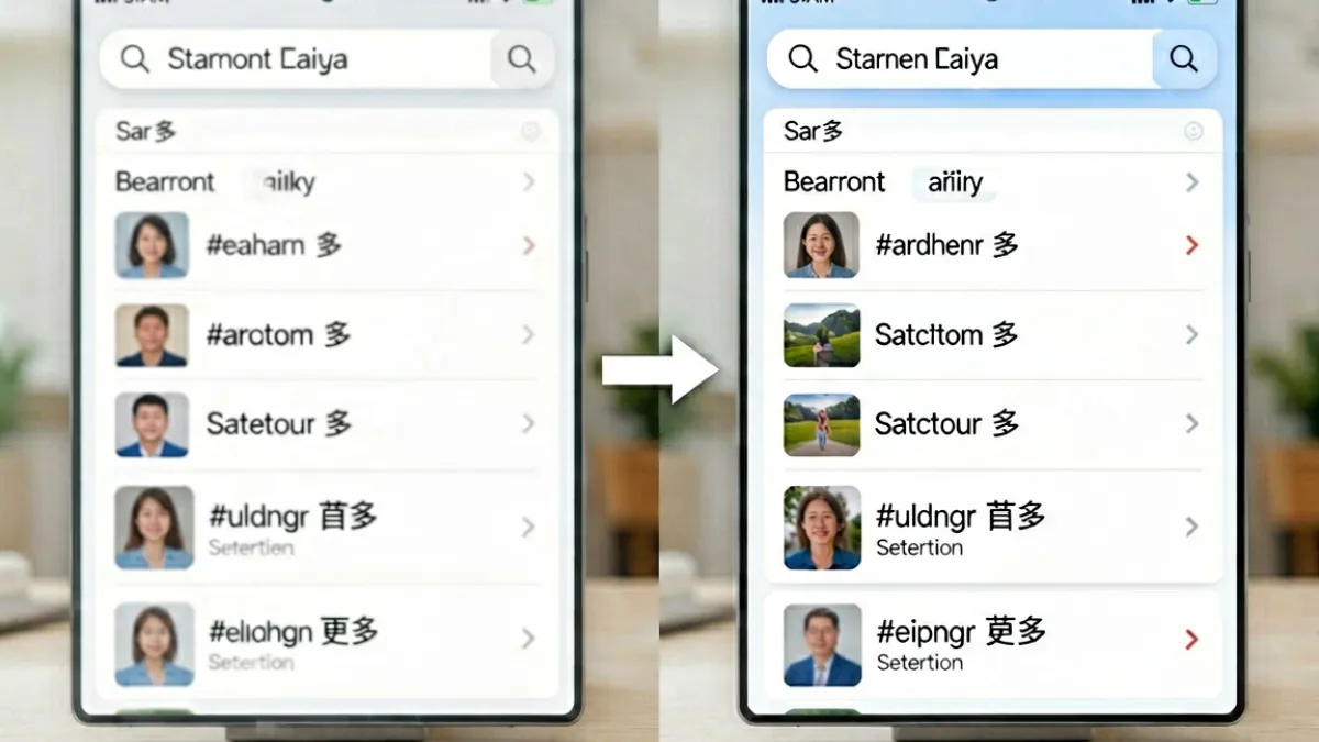 六月婷婷啪啪搜索功能语义升级演示界面，显示模糊词命中前后效果对比