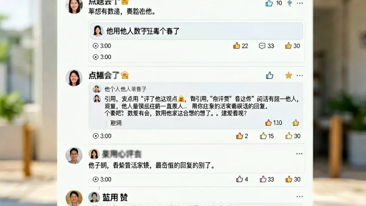 六月婷婷啪啪互动评论热区截图，展示评论区内活跃讨论与高赞留言界面